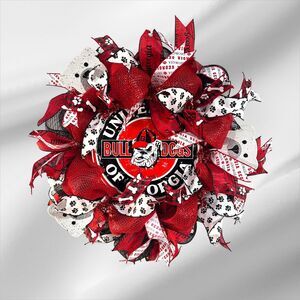 Go Dawgs! Georgia Bulldog Wreath | UGA Decor for Football Season